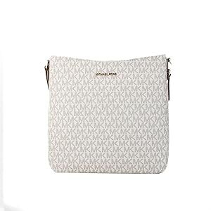 Michael Kors Cream Monogram Crossbody Bag